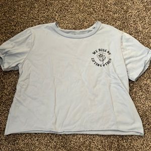 Social Scene - We Rise By Lifting Others Cropped Womens Top